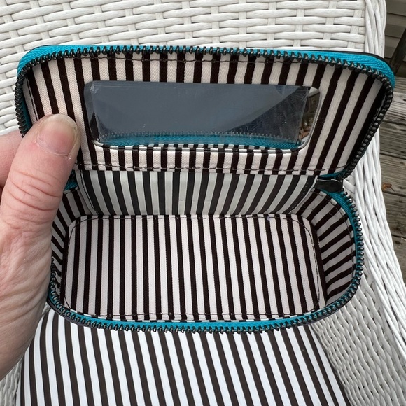 Henri Bendel Galactic Petrol Lipstick Cosmetic Case - Picture 7 of 12